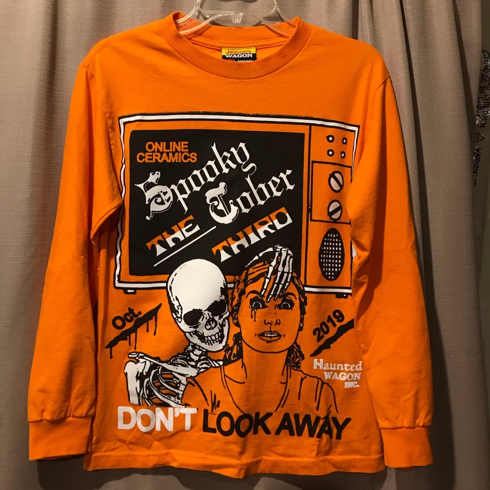 Online Ceramics Spooky Tober Halloween T Shirt